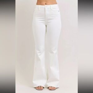 Judy Blue High-Waisted Tummy Control Flare Jeans 7/28